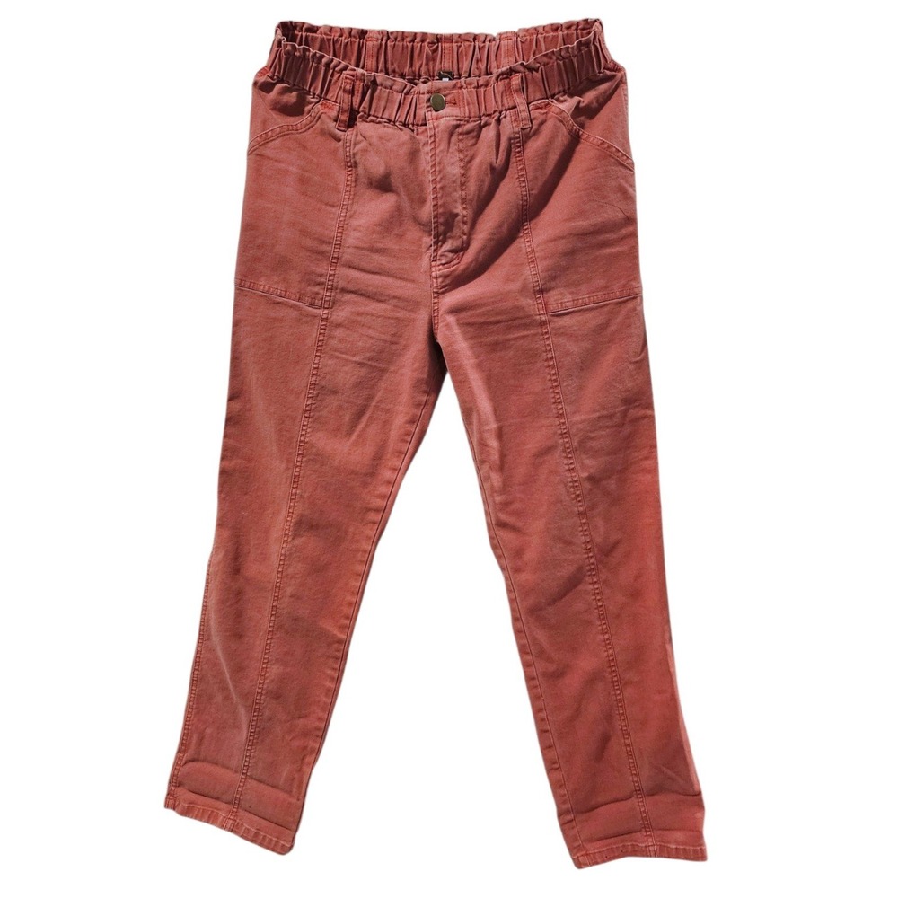 Young Fabulous & Broke YFB Utility Seam Pants Rust Orange Size L